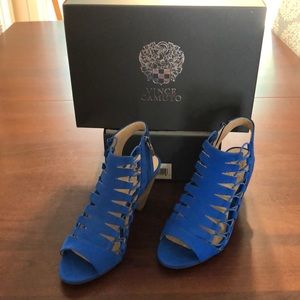 Vince Camuto - Eliaz sandals -pool side blue - 8.5